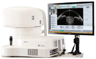 前眼部光干渉断層計