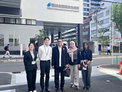 在大阪インドネシア共和国総領事館による医誠会国際総合病院への表敬訪問